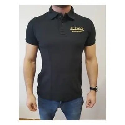 RICH BITCH RITCH POLO SHIRT BLACK