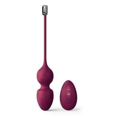 Dorcel Love Balls Vibrating Kegel Balls with Remote Control Plum