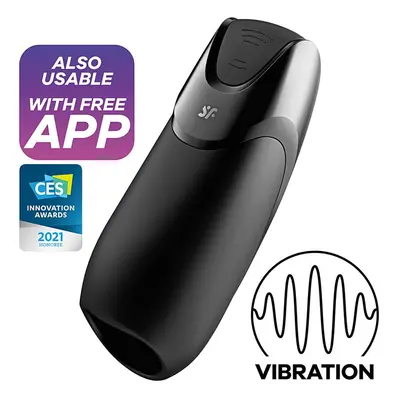 Satisfyer Men Vibration+ Connect App Black