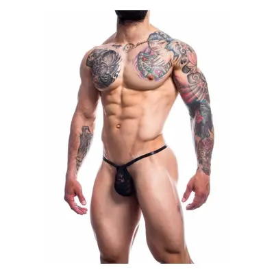 CUT4MEN L4CE by C4M G String Black