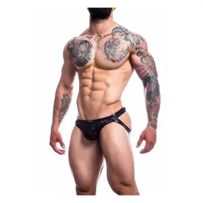 CUT4MEN L4CE by C4M Jockstrap Capri Black