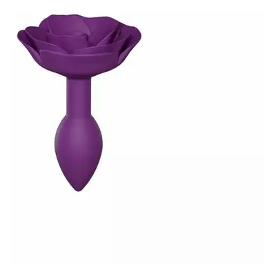 LOVELY PLANET Love To Love Open Rose Butt Plug Size S Purple