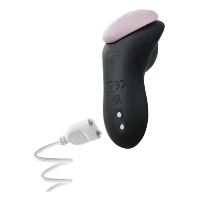 Blush Temptasia Heartbeat Panty Vibe with Remote Black-Pink