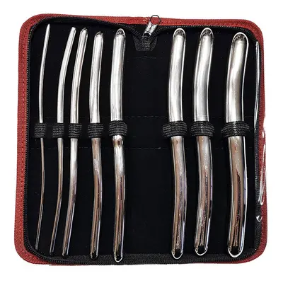 Rouge Stainless Steel 8 Piece Hegar Dilator Set