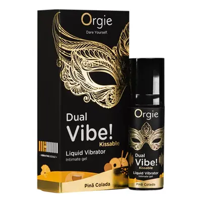 Orgie Dual Vibe! Kissable Liquid Vibrator Pina Colada 15 ml