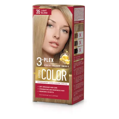 Barva na vlasy - světlá blond č. 35 Aroma Color