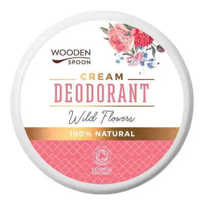 Přírodní krémový deodorant "Wild flowers" Wooden Spoon 15ml