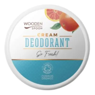 Přírodní krémový deodorant "Go Fresh!" Wooden Spoon 15ml