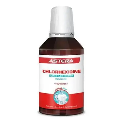 Ústní voda s 0,2% chlorhexidinem Astera 300ml