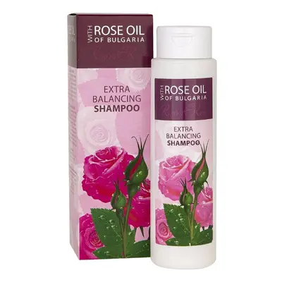 Šampon na vlasy s růžovým olejem Rose oil of Bulgaria 250 ml