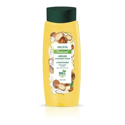 Kondicionér na objem a lesk vlasů Argan a kokosové mléko Aroma 400 ml