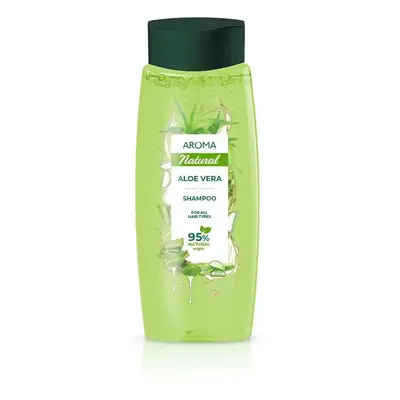 Šampon na všechny typy vlasov Aloe Vera Aroma 400 ml