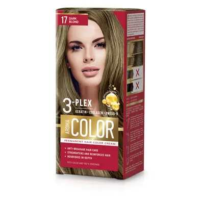 Barva na vlasy - tmavá blond č.17 Aroma Color