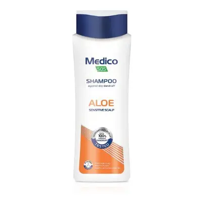 Šampon proti lupům na citlivou pokožku hlavy s Aloe Medico SOS 390ml