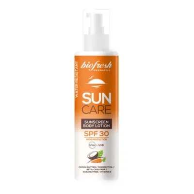 Opalovací tělové mléko SPF 30 s pumpičkou Biofresh Sun Care 200ml