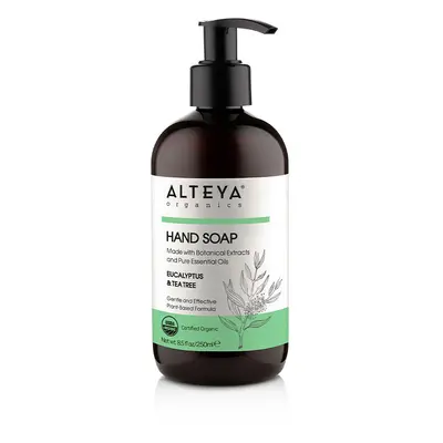 Tekuté mýdlo Eukalyptus a Tea Tree Alteya Organics 250 ml