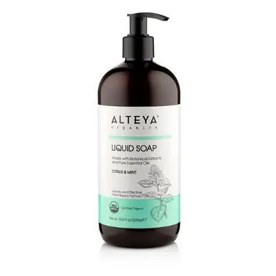 Tekuté mýdlo Citrus a Máta Alteya Organics 250 ml