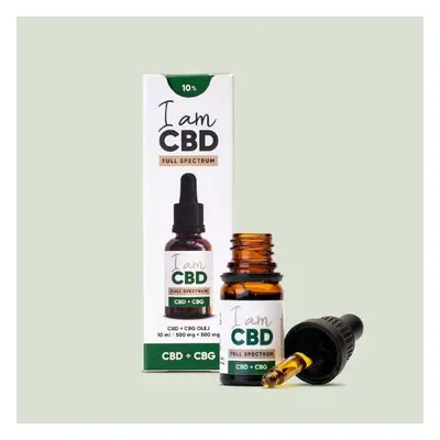 Full Spectrum CBD 5 % + CBG 5 % I am CBD 10ml