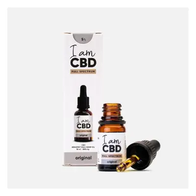 Full Spectrum CBD konopný olej 5% I am CBD 10ml