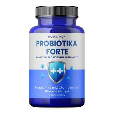 Probiotika FORTE MOVit Energy 90 veganských kapslí