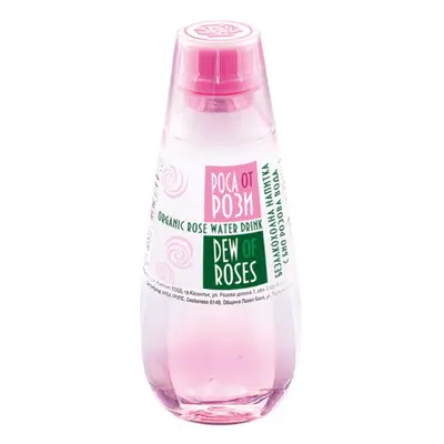 Růžová voda k pití s BIO extraktem z růží DEW OF ROSES 330 ml