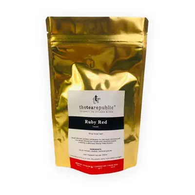 Sypaný čaj Ruby Red ve vaku The Tea Republic 50g