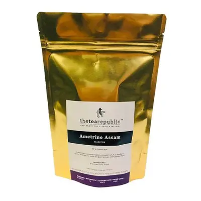 Sypaný čaj Ametrine Assam ve vaku The Tea Republic 50g