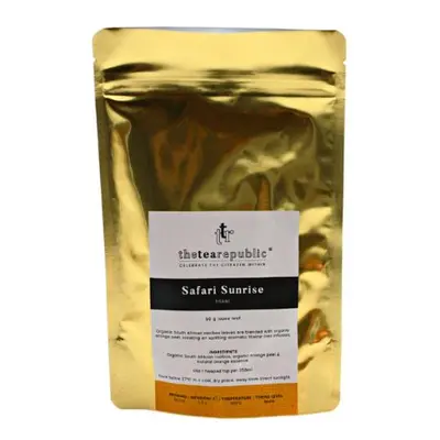 Sypaný čaj Safari Sunrise ve vaku The Tea Republic 50g