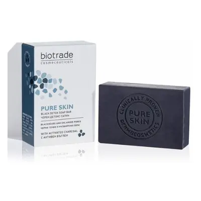 Detoxikační mýdlo s aktivním uhlím Pure skin Biotrade 100g