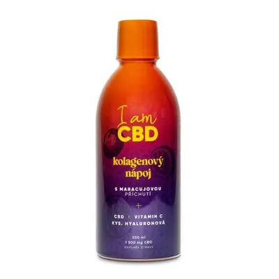 Kolagenový nápoj s CBD Marakuja I am CBD 500ml