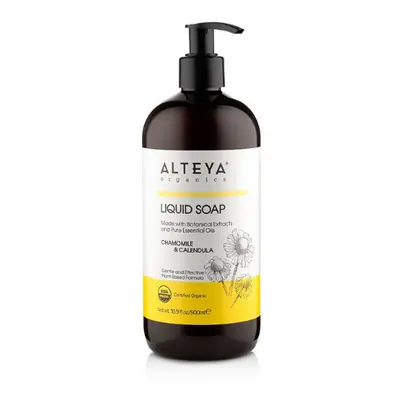 Tekuté mýdlo Heřmánek a Měsíček Alteya Organics 250 ml