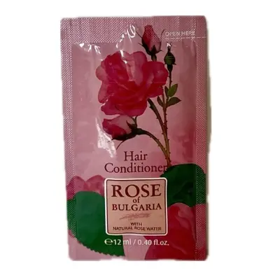 Kondicionér na vlasy z růžové vody Rose of Bulgaria 12ml vzorek