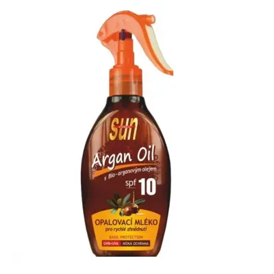 Opalovací mléko SUN Argan oil SPF 10 Vivaco 200 ml