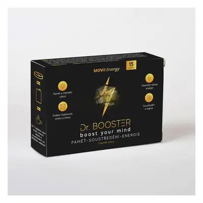 Dr. Booster - paměť, soustředění, energie MOVit Energy15 veganských tbl.