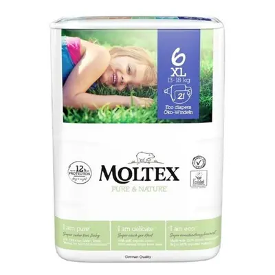 Plenky Moltex Pure & Nature XL 13-18 kg 21ks