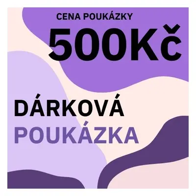 Dárková poukázka na nákup v eshopu Biorůže v hodnotě 500 Kč