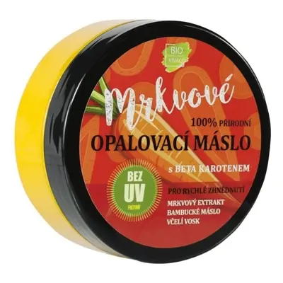 Mrkvové opalovací máslo bez UV filtru s betakarotenem VIVACO 150 ml