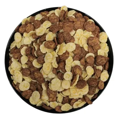 Cornflakes v bílé a mléčné čokoládě 500g