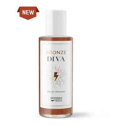 Třpytivý suchý olej Bronze Diva Wooden Spoon 100ml