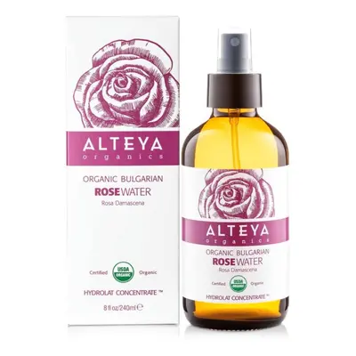 Růžová voda Alteya Organics v skle 240 ml