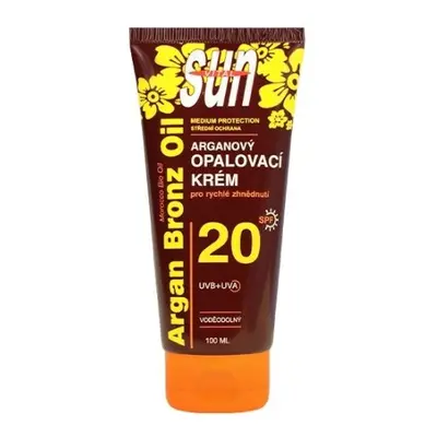 Opalovací krém s arganovým olejem SPF20 Sun Argan 100ml