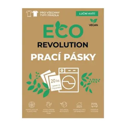 Prací pásky s vůní lučního kvítí EcoRevolution 20ks