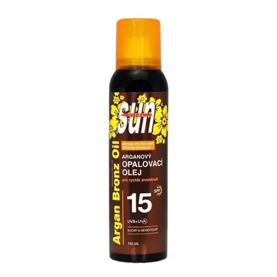 Suchý opalovací olej s arganovým olejem SPF15 Sun Argan 150ml