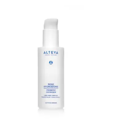 Prebiotické čistící mléko Rose Hydrobiome Alteya Organics 120ml