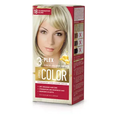 Barva na vlasy - skandinávská blond č.18 Aroma Color