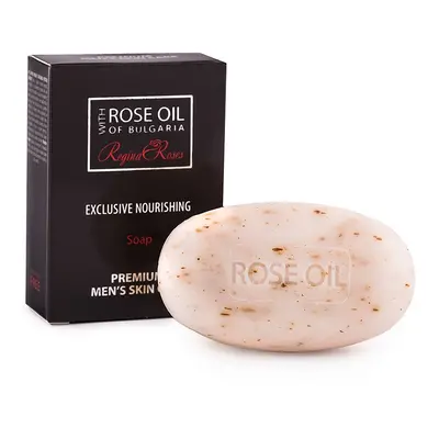 Exkluzivní vyživující mýdlo s růžovým olejem pro muže Rose oil of Bulgaria 100 g