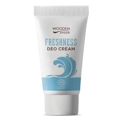 Organický krémový deodorant Freshness s inovativním aplikátorem Wooden Spoon 40 ml