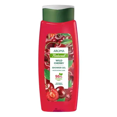 Sprchový gel Divoká třešeň AROMA NATURAL 400 ml