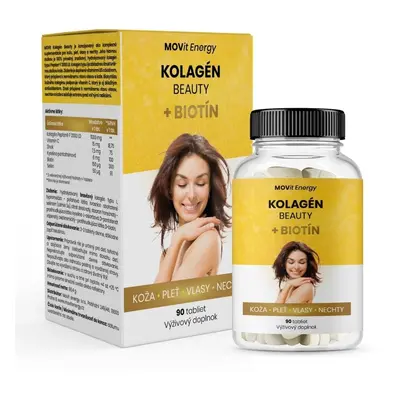 Kolagen Beauty + Biotin MOVit Energy 90 tablet