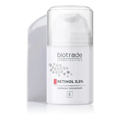 Noční krémová maska ​​na pleť s 0,5% retinolem Biotrade 50ml